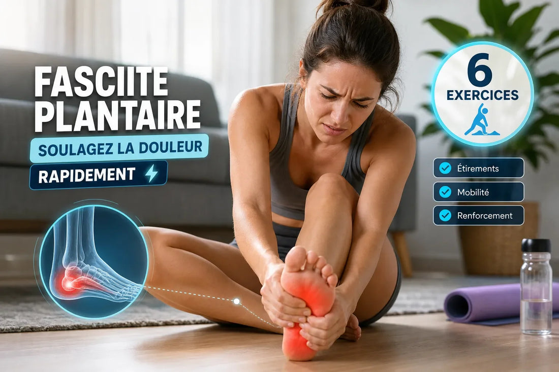 6 exercices pour soulager la fasciite plantaire rapidement