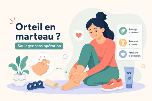 Comment soulager un orteil en marteau sans opération
