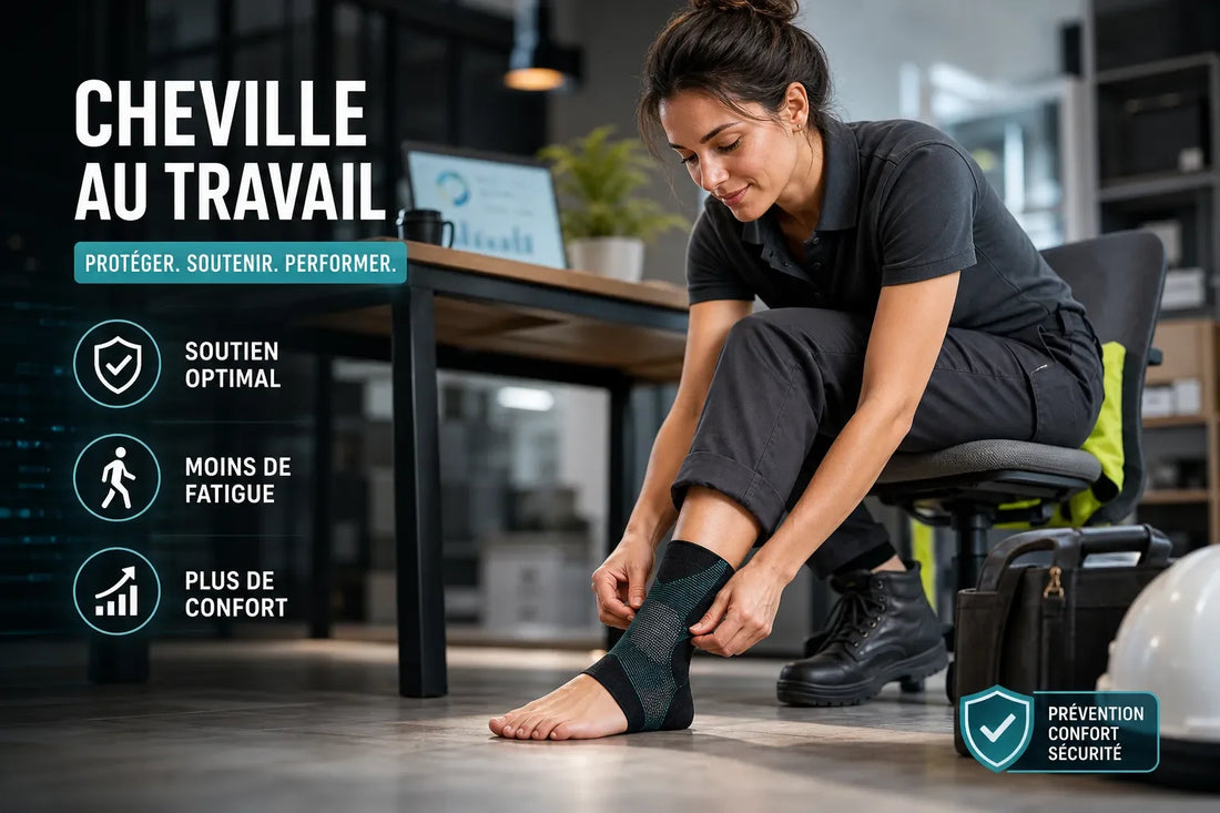 Compression Cheville au Travail : Pourquoi et Comment ?