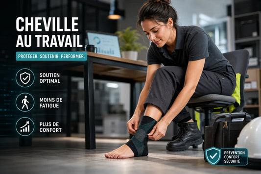 Compression Cheville au Travail : Pourquoi et Comment ?