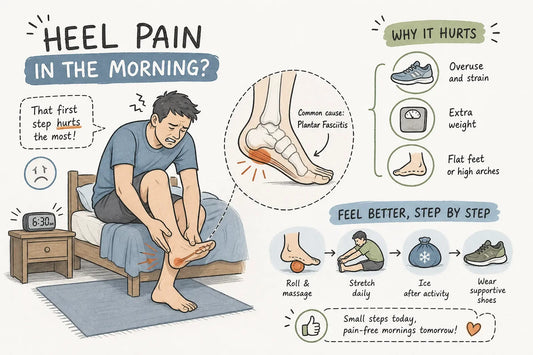 Douleur au talon le matin : causes et gestes efficaces