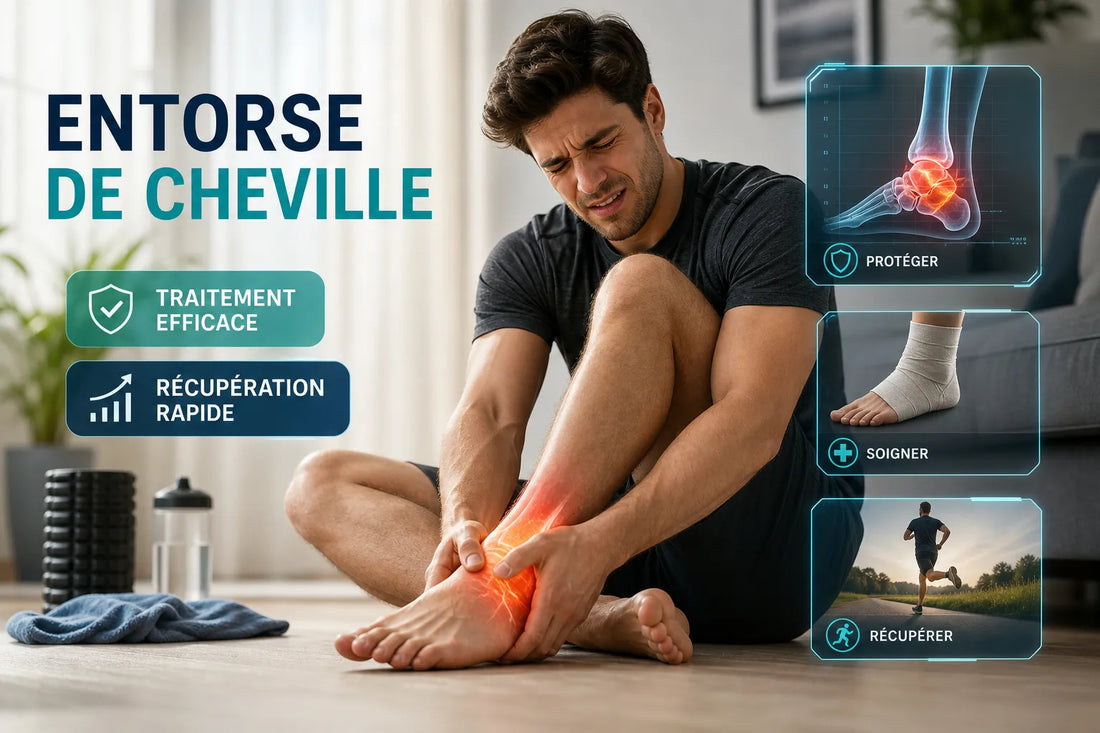 Entorse de cheville : traitement et récupération rapide