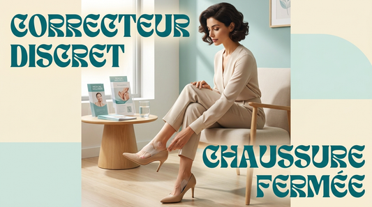 Correcteur Hallux Valgus Discret pour Chaussure Fermée