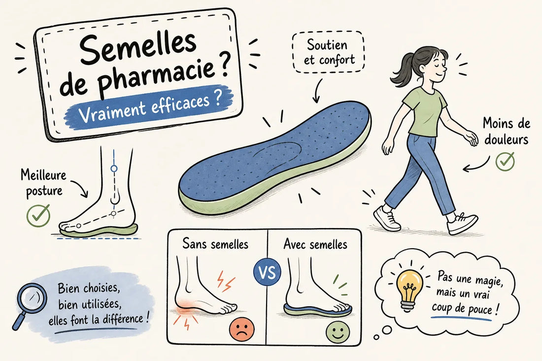 Les semelles de pharmacie sont-elles vraiment efficaces ?