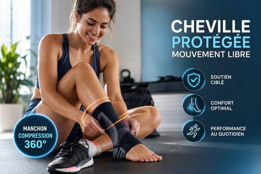 Manchon de compression cheville : le guide complet 2026