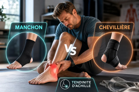 Manchon vs chevillière pour soulager la tendinite d'Achille