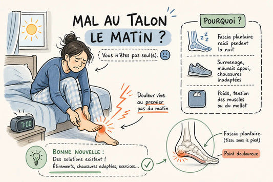 Pourquoi Mal au Talon le Matin en Se Levant ? Explications