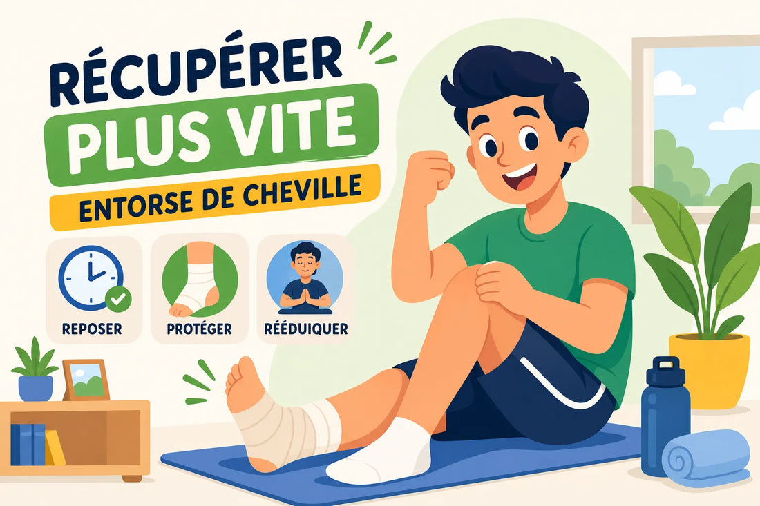 Récupérer Plus Vite d'une Entorse de Cheville : Nos Conseils