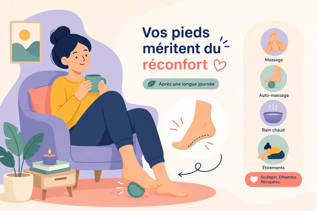 Soulager la Voûte Plantaire Après le Travail : 7 Techniques