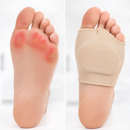Manchon Métatarsien Gel — Soulagement Avant-Pied