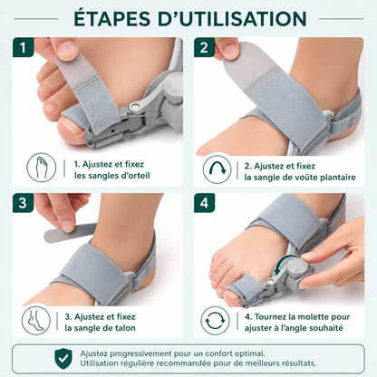Correcteur Hallux Valgus — Soulagement de l'Oignon