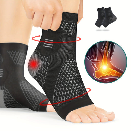 Chaussettes de Compression Cheville — Soutien Voûte Plantaire