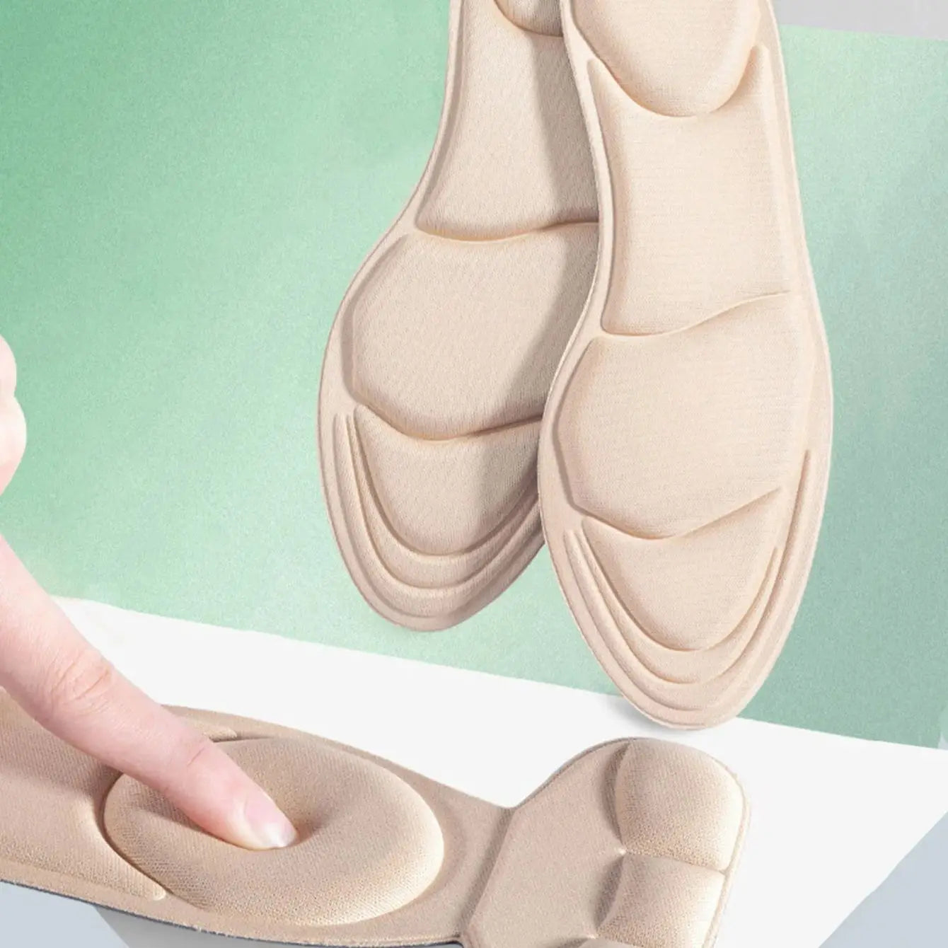 Semelles Confort Mémoire de Forme — Légèreté et Soulagement Toute la Journée