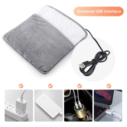 Chauffe-Pieds Électrique USB — Confort Hivernal
