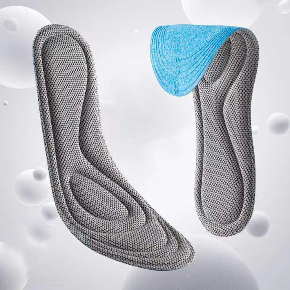 Pack 4 Semelles Orthopédiques Mémoire de Forme