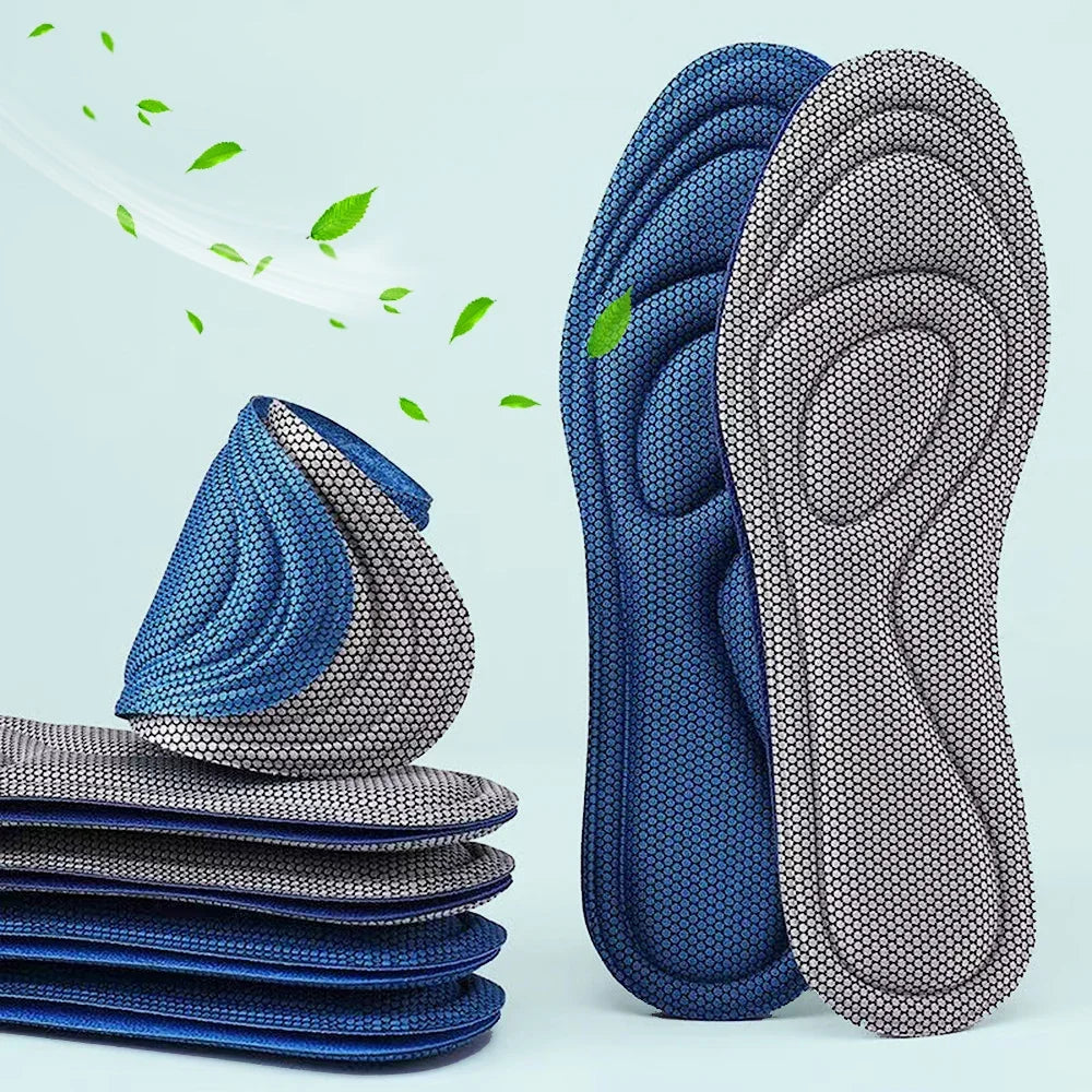 Pack 4 Semelles Orthopédiques Mémoire de Forme