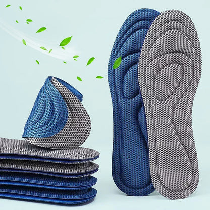 Pack 4 Semelles Orthopédiques Mémoire de Forme