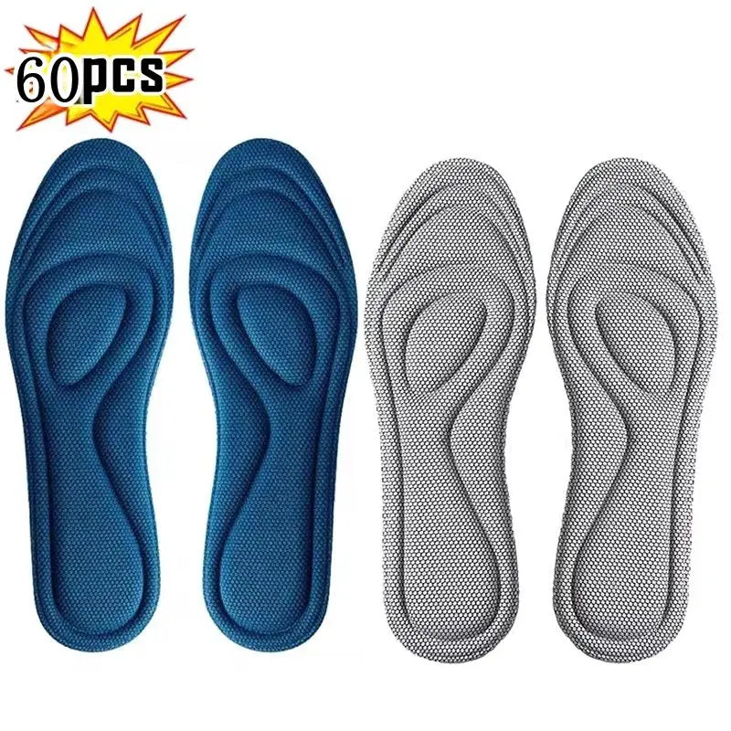 Pack 4 Semelles Orthopédiques Mémoire de Forme