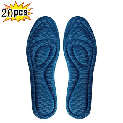 Pack 4 Semelles Orthopédiques Mémoire de Forme