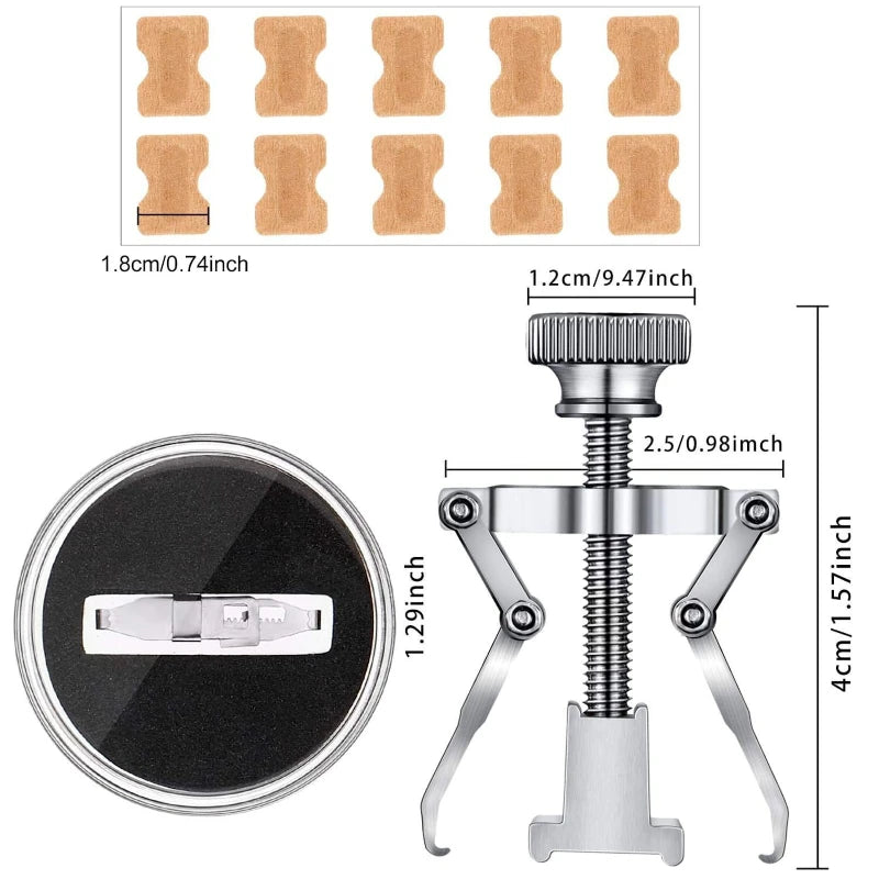 Correcteur Ongle Incarné — Redresseur et Clip de Soin