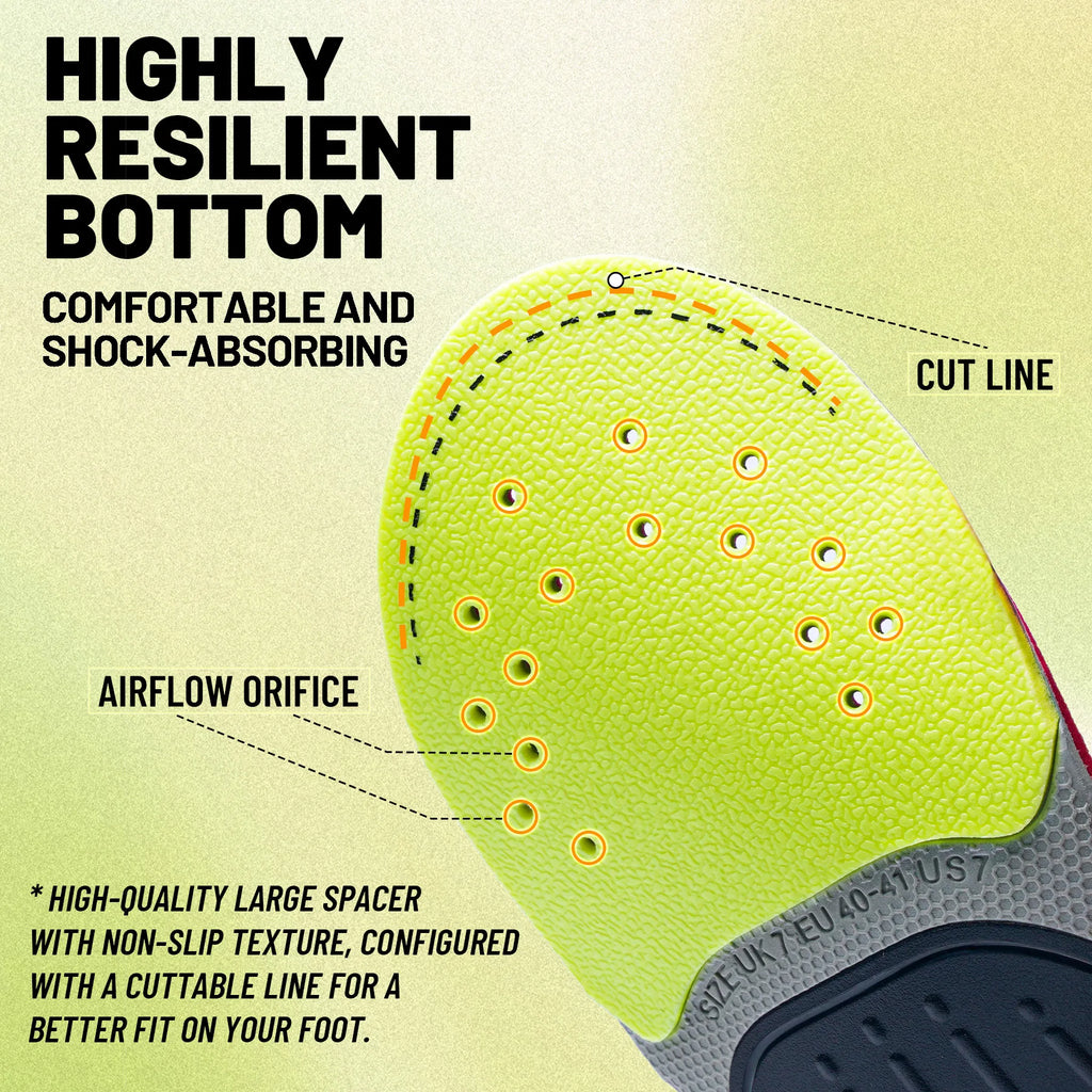 Semelles Orthopédiques Anti-Douleur — Plantar Fasciite, Voûte Plantaire & Talons