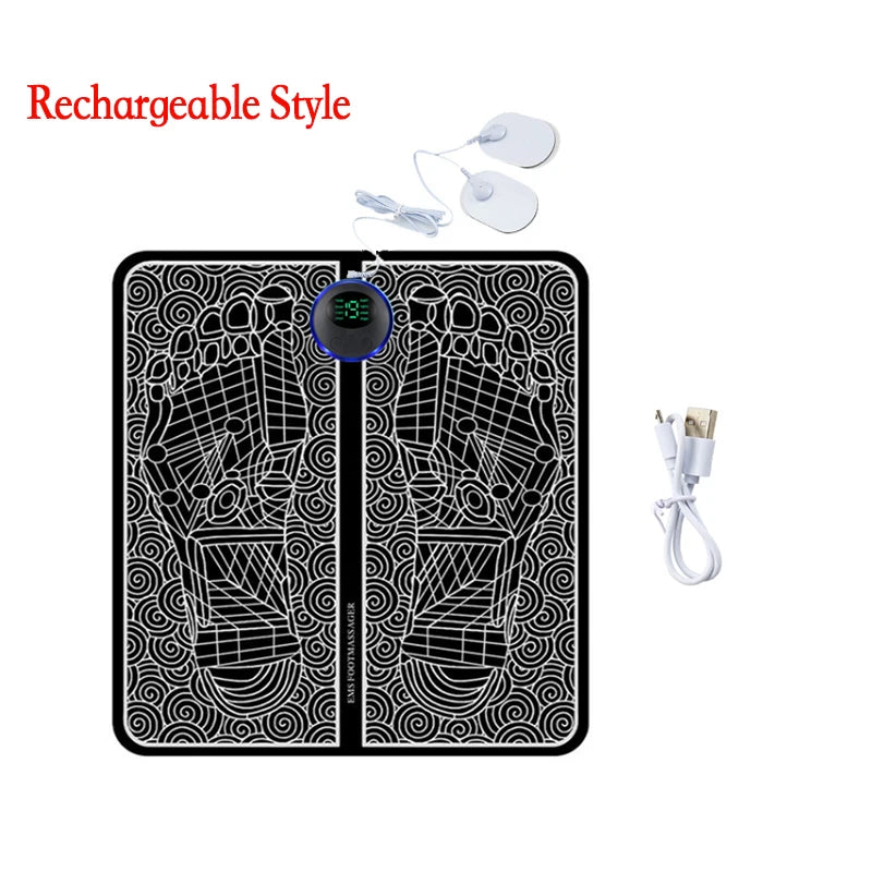 Coussin Massant EMS pour Pieds — Soulagement Immédiat des Douleurs