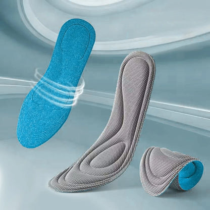 Pack 4 Semelles Orthopédiques Mémoire de Forme