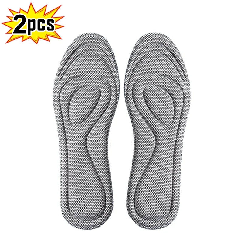 Pack 4 Semelles Orthopédiques Mémoire de Forme