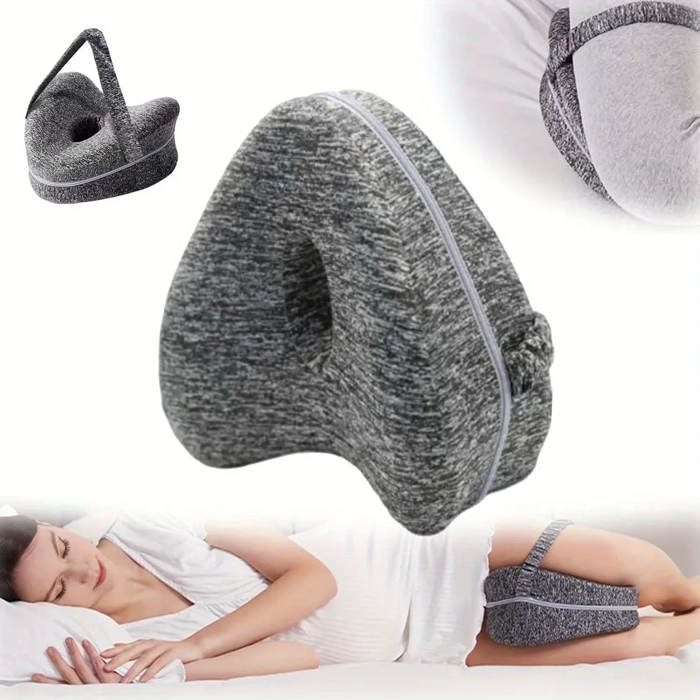 Coussin Ergonomique Genoux et Jambes — Sommeil Confortable