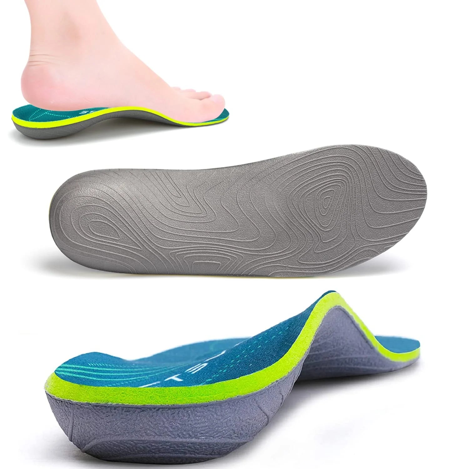 Semelles Orthopédiques Anti-Douleur — Plantar Fasciite, Voûte Plantaire & Talons