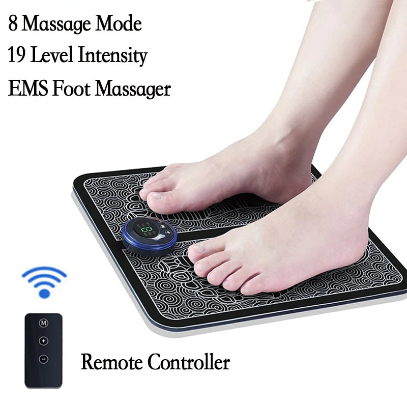 Coussin Massant EMS pour Pieds — Soulagement Immédiat des Douleurs