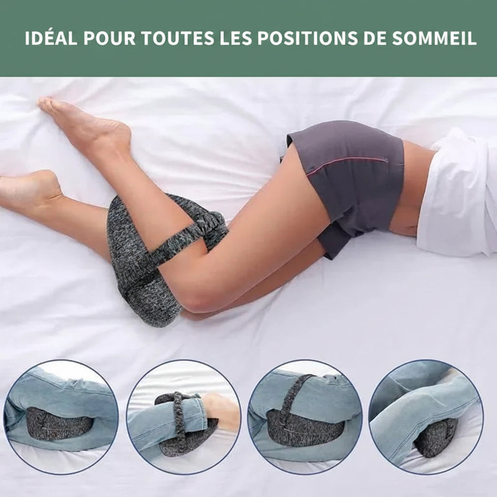 Coussin Ergonomique Genoux et Jambes — Sommeil Confortable
