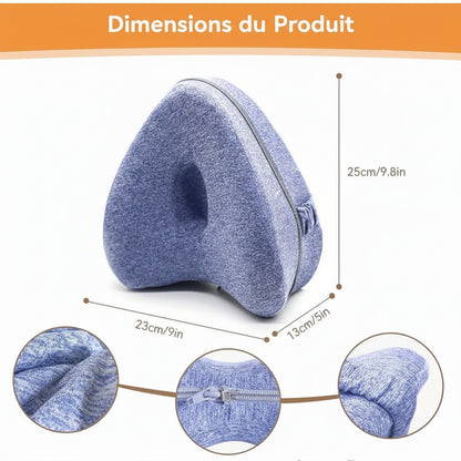 Coussin Ergonomique Genoux et Jambes — Sommeil Confortable