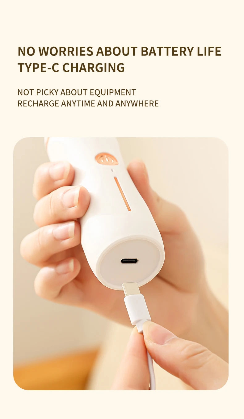 Ponceuse Électrique Rechargeable pour Pieds — Peau Douce Sans Effort ni Douleur